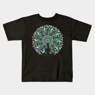 vortex bending Kids T-Shirt